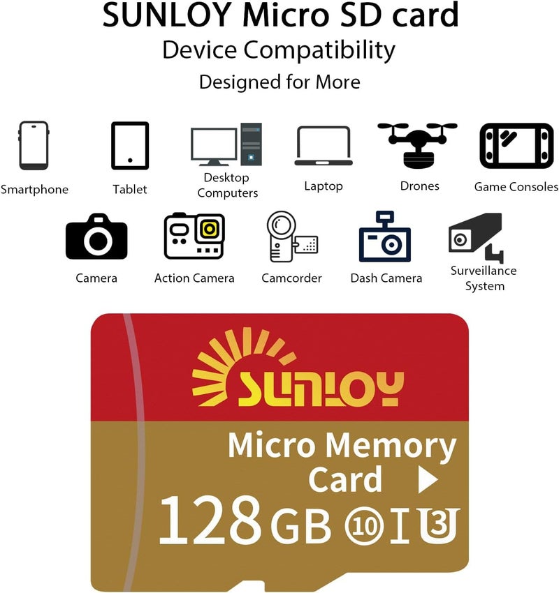 Sunloy SD2Vita 6.0 PS Vita Memory Card Adapter with 128GB Micro SD Card, High Speed microSDXC UHS-I Flash Memory Card with PSVita SD Card Adapter for PSV 1000/2000 PSTV FW 3.60 HENkaku Enso System - Image 5